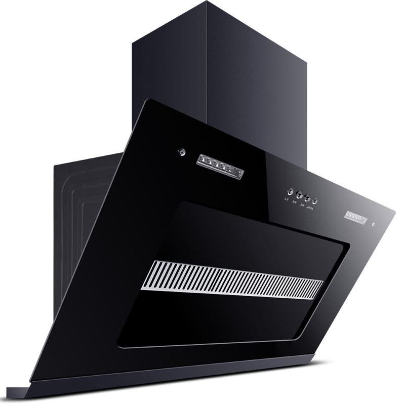 欢呼好太太 侧吸式抽油烟机燃气灶套餐烟灶套装按键式17立方抽烟机煤气灶两件套 近吸式吸油烟机灶具厨电套装 液化气图片