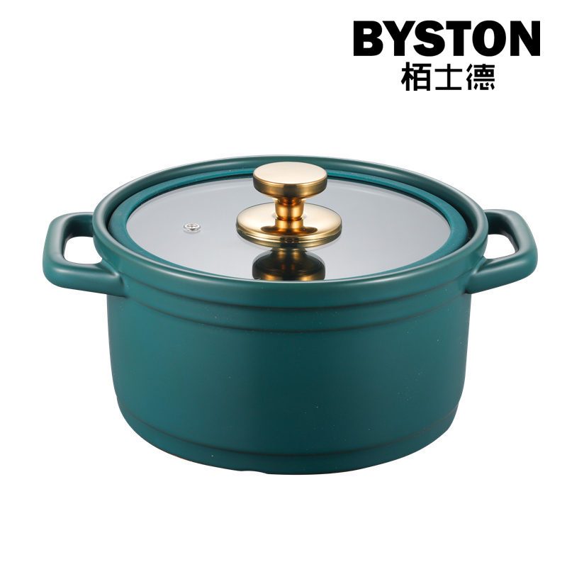 栢士德BYSTON 波利亚汤锅BST-1021/2.8L(绿色)