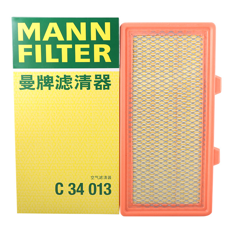 曼牌(MANN)空气滤C34013适配16-20款凯迪拉克CT6 28T 2.0T L4