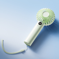 对伴2025新款泡泡风扇跨境手持小风扇USB充电长续航礼品批发挂绳轻音