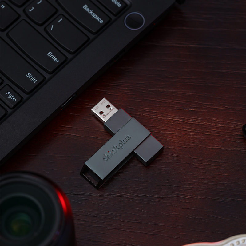 联想thinkplus USB3.1闪存盘优盘高速商务thinkU盘 X101 128GB