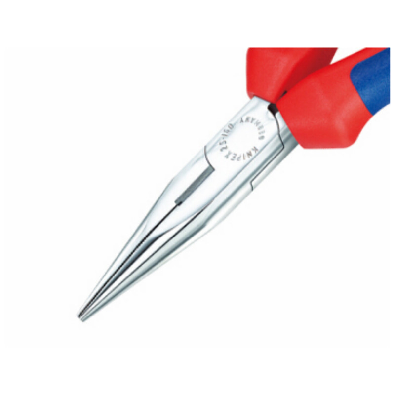 凯尼派克 KNIPEX 25 05 160160mm 尖嘴钳(镀铬头部 双色双重材料手柄)
