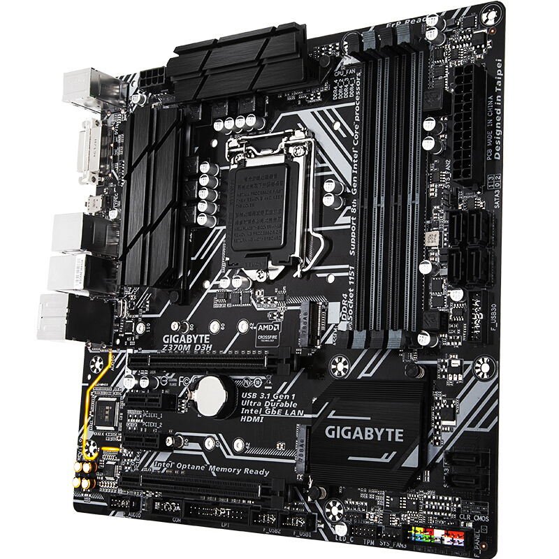 Gigabyte/技嘉 Z370 电脑电竞游戏主板 1151台式机独立主板(安装)