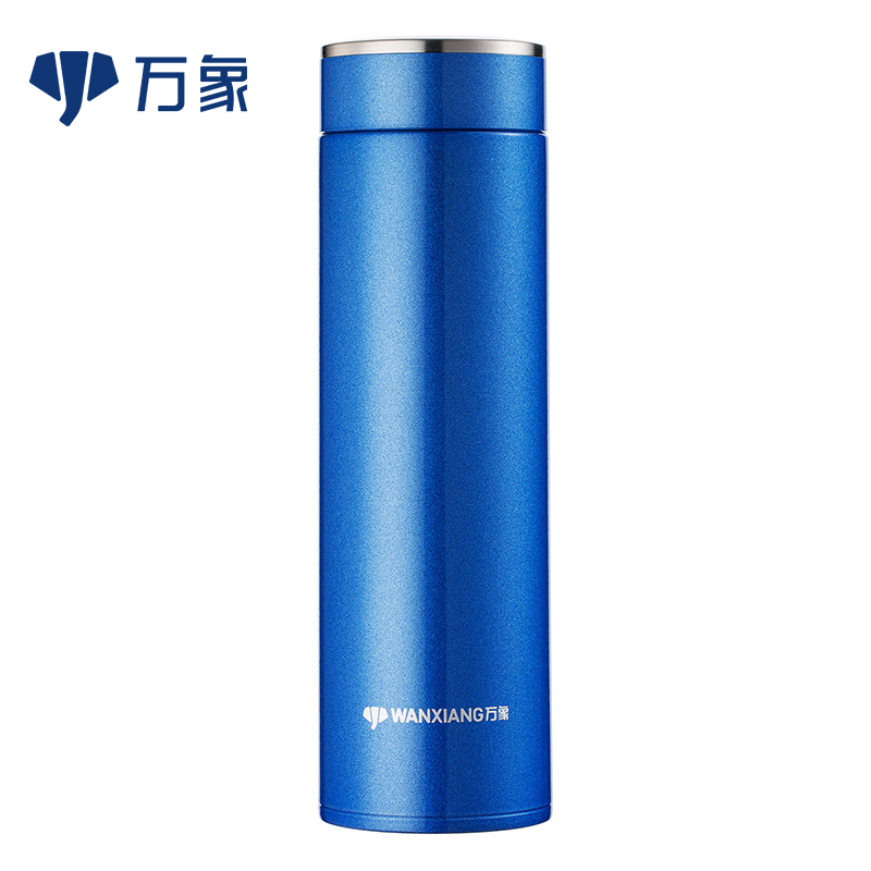 万象(WANXIANG)真空保温杯男士大容量水杯304不锈钢真空杯子女便携车载茶杯H82SS