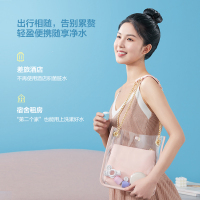 飞利浦(Philips)家用水龙头净水器糖果迷你卫浴专用过滤器自来水抑菌除氯美肤滤水器 AWP3607(三支装)