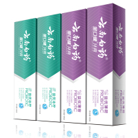 云南白药(YUNNAN BAIYAO)牙膏 益生菌套装420g冰柠薄荷*2激爽薄荷*2清新口气 口腔护理