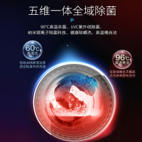 澳柯玛滚筒洗衣机10公斤DD变频全触控彩屏智能投放滚筒洗衣机 XQG100-B1469YDS
