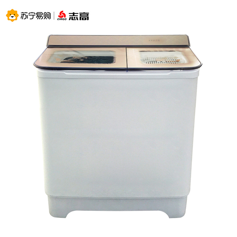 (CHIGO)志高 XPB110-168S 11公斤大容量半全自动洗衣机 双桶双缸家用波轮婴儿童洗脱一体