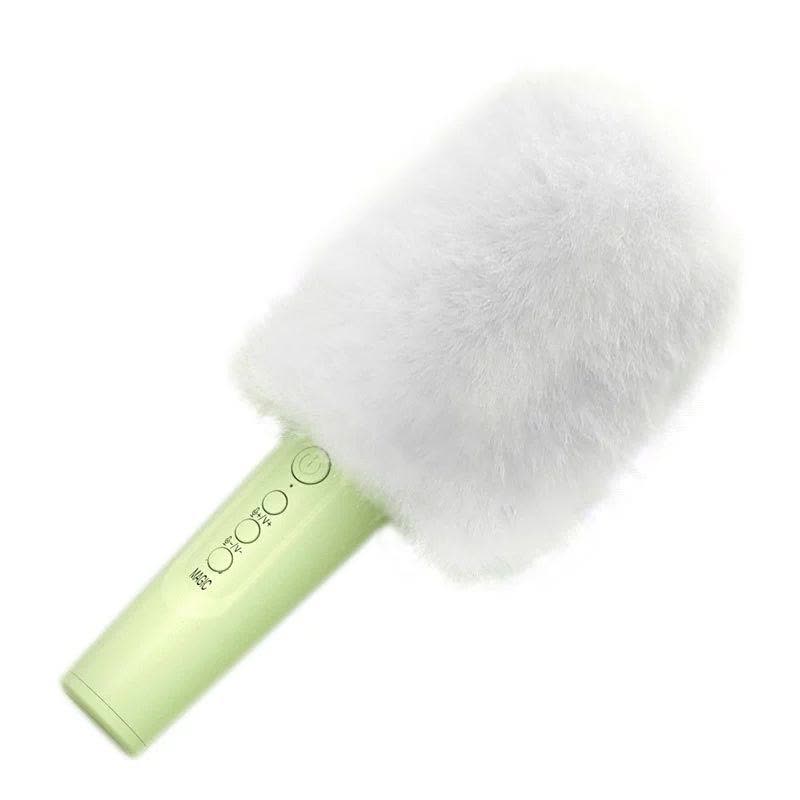 索爱mc8话筒音响一体麦克风手机无线蓝牙适用唱吧全民k歌神器家用唱歌儿童电视家庭ktv卡拉OK专用宝声卡直播[毛绒套装]图片