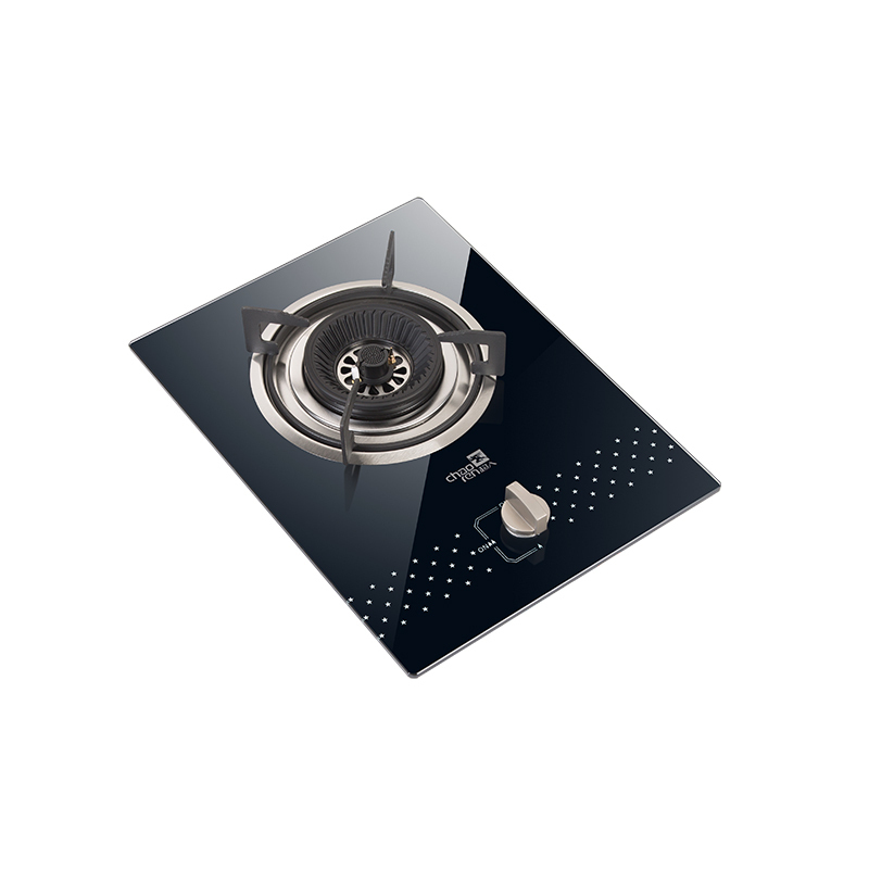 超人(chaoren) 燃气灶 JZT-618.1-B629A 防爆钢化玻璃面板 单灶 天然气高清大图