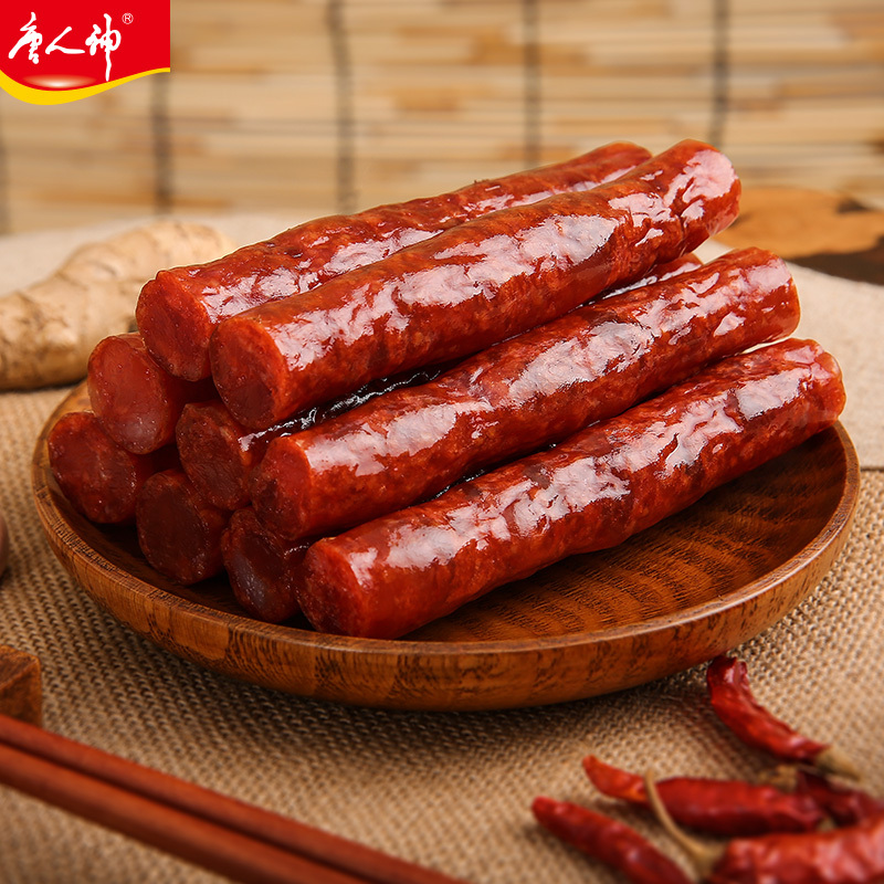 唐人神香肠新五福365g广式腊肠腊味甜广味