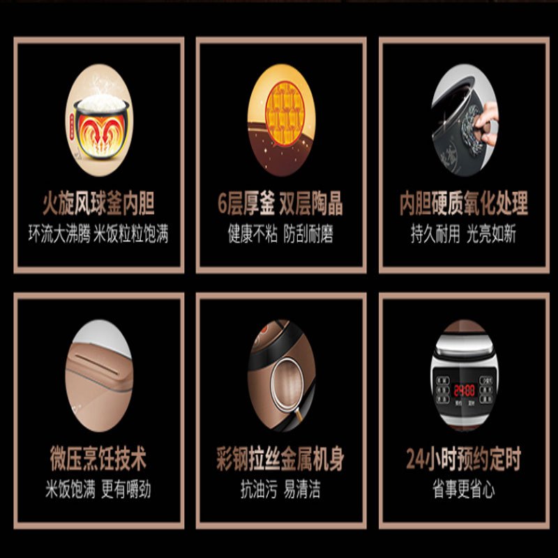 苏泊尔豪华智能电饭煲CFXB50FC5033A-75