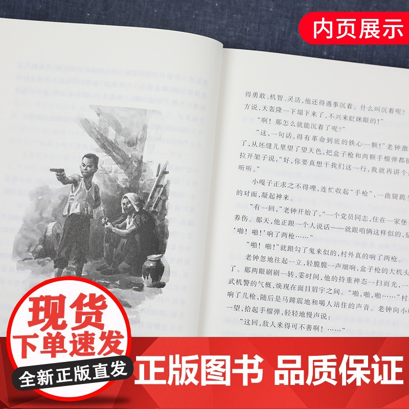 [正版]小兵张嘎五年级阅读书目 人民文学出版社徐光耀 著 语文阅读丛书 中小学阅读名著高清大图
