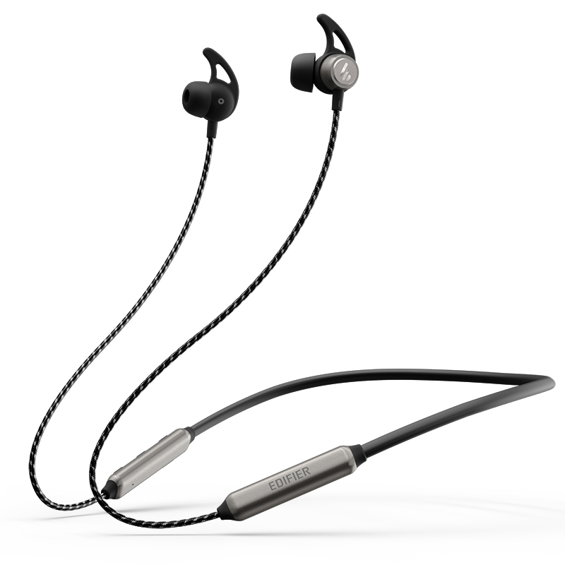 EDIFIER/漫步者 W300BT无线5.0蓝牙耳机双耳挂脖式入耳式磁吸跑步运动超长待机安卓通用耳麦