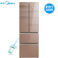 美的Midea BCD-320WGPZM变频多门智能电冰箱节能风冷无霜冰箱 WIFI操控