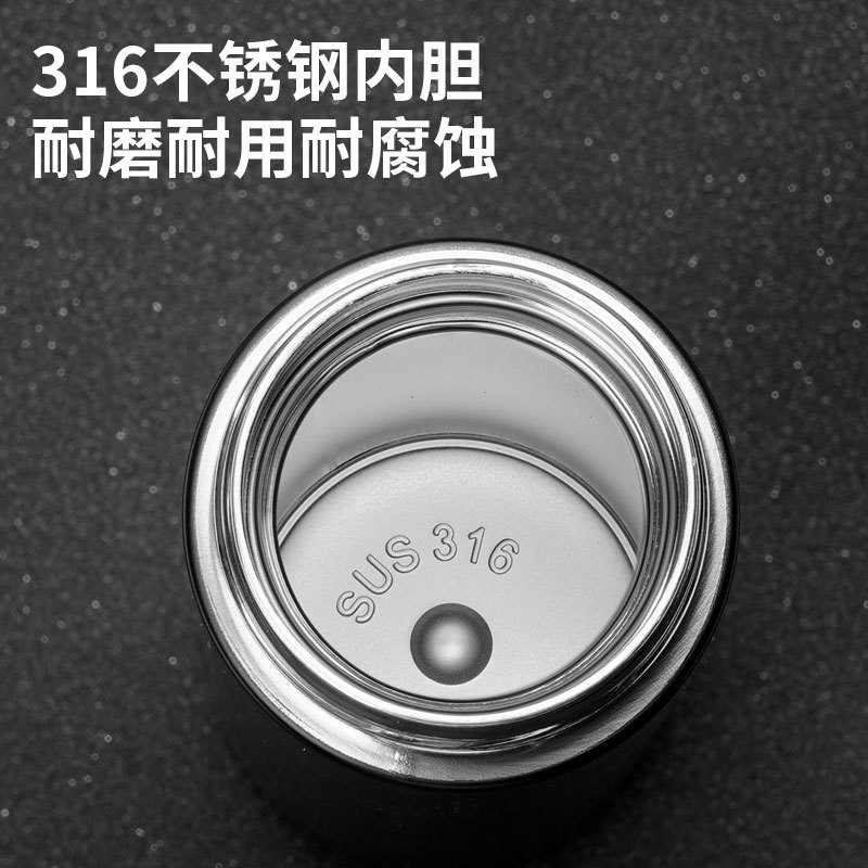 心梦同行 316智能温度显示不锈钢保温杯水杯男女士罗马杯礼品杯 1872/个高清大图