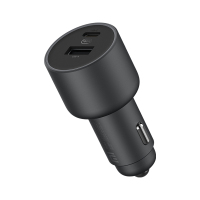 [官方旗舰店]小米车载充电器快充版1A1C 100W MAX 快充/USB-A,USB-C双口输出/环形炫彩灯