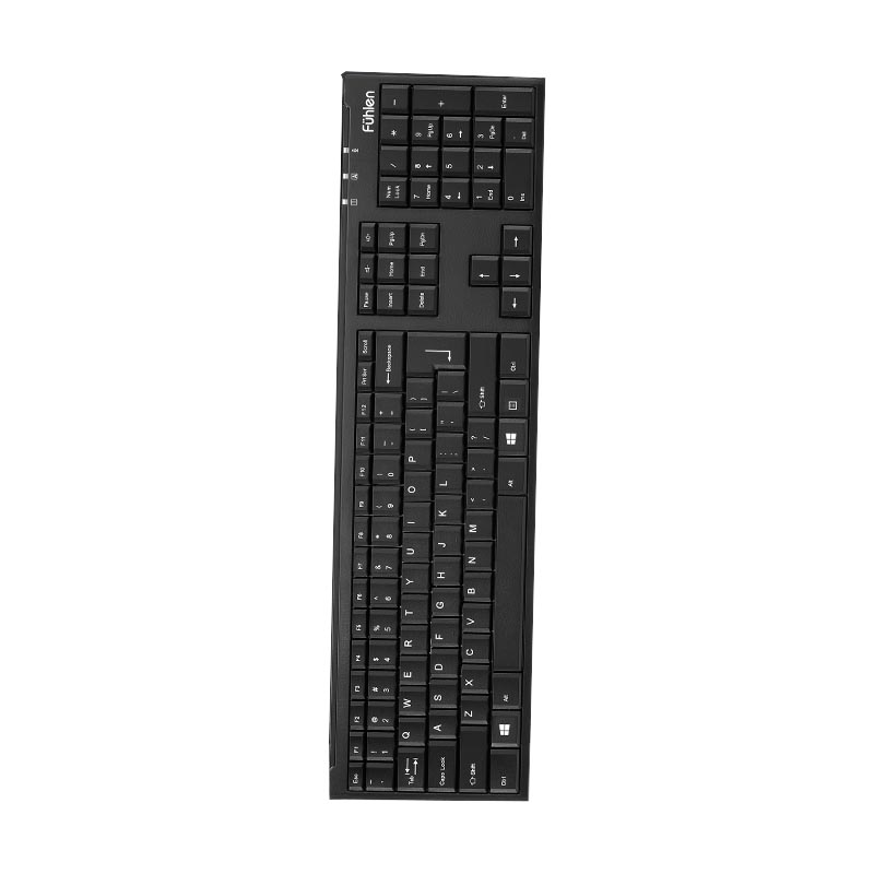 富勒fuhlen K380S商务办公有线键盘 (计价单位:个)黑色高清大图