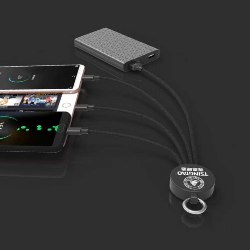 LOOMOO乐默 开瓶器一拖三充电线 LCB-150 黑色 货期1周