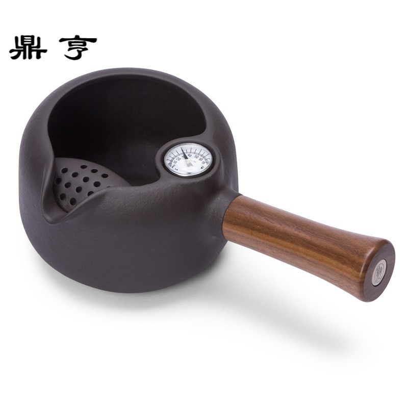 鼎亨茶壶 耐热玻璃煮茶器 煮茶壶 陶瓷泡茶器过滤侧把壶 功夫茶具