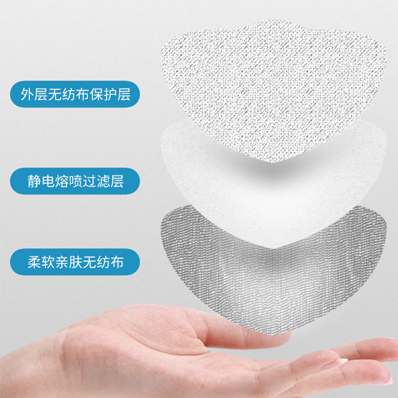 莱弗凯(LFCare)医用耗材一次性防护口罩(成人款)非医用囗罩成人熔喷布男女立体三层防护透气防尘放飞沫口鼻罩10只装