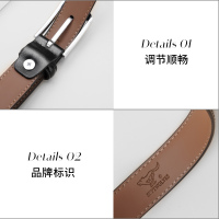 七匹狼女士皮带腰带2021新款百搭纯牛皮设计感小众裤带真皮女式潮