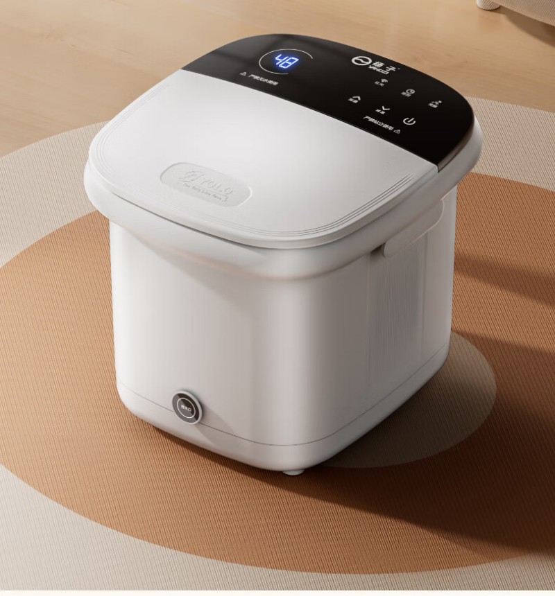 扬子(YANGZI) 电动足浴盆电动按摩泡脚桶足浴器 168X04足浴盆(C白)