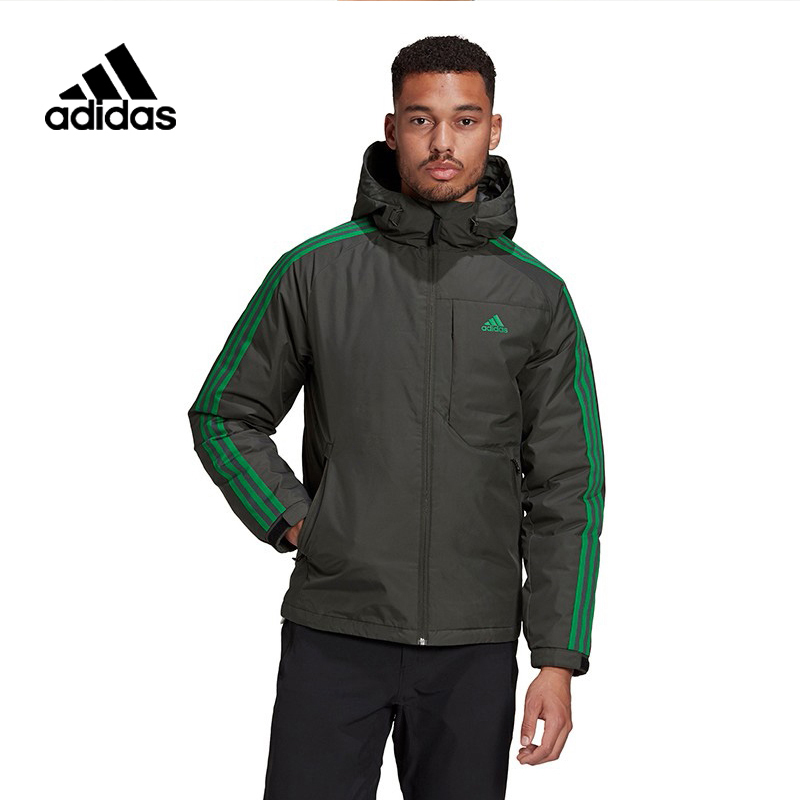 adidas阿迪达斯羽绒外套男装2020新款运动服保暖羽绒服夹克gf0098视频