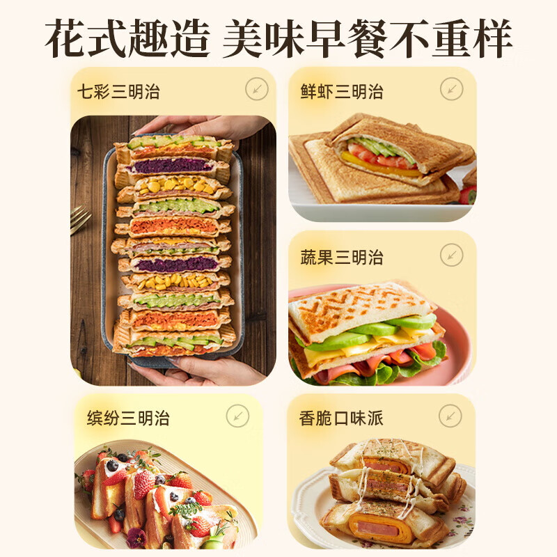 小熊 早餐机SMZ-Q07N1高清大图