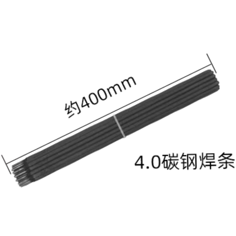 金桥焊材 结构钢电焊条J502 直径4.0×400mm 箱高清大图