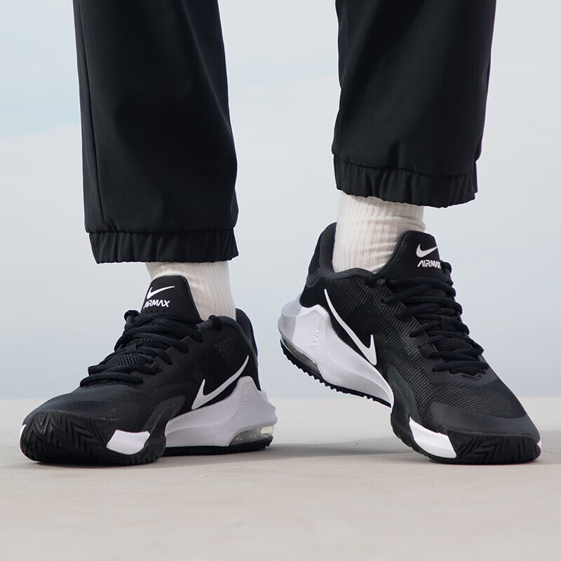 耐克（NIKE）男鞋运动鞋AIR MAX IMPACT 4气垫减震透气跑步鞋休闲鞋 DM1124-001高清大图