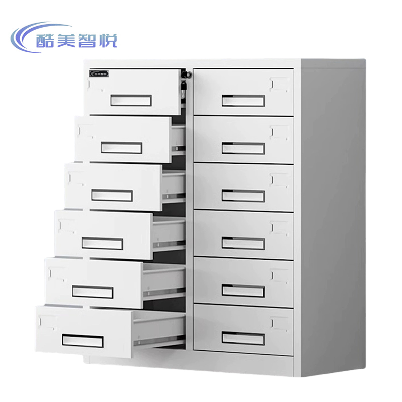 酷美智悦 十二斗文件柜850*390*900mm KM-JZ392 个高清大图