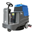 鸣固 ZJ7494手推式洗地机 吸擦一体工厂车间超市学校商用折叠式电动地面擦地机 单刷盘 VOL-750