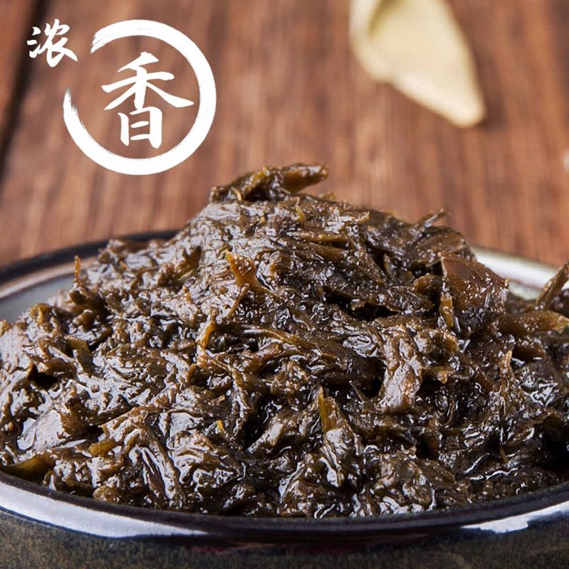 蓬盛 酱腌菜 香港橄榄菜 下饭菜咸菜佐餐大瓶装 450g*3 潮汕特产图片