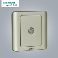 西门子(SIEMENS)开关插座 远景金棕系列宽频电视插座5TG01151CC133