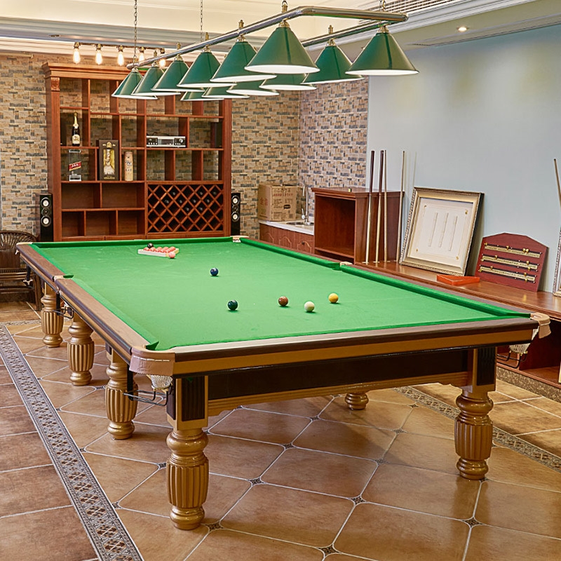 古达斯诺克台球桌国际标准型成人家用室内英式12尺桌球台球案子