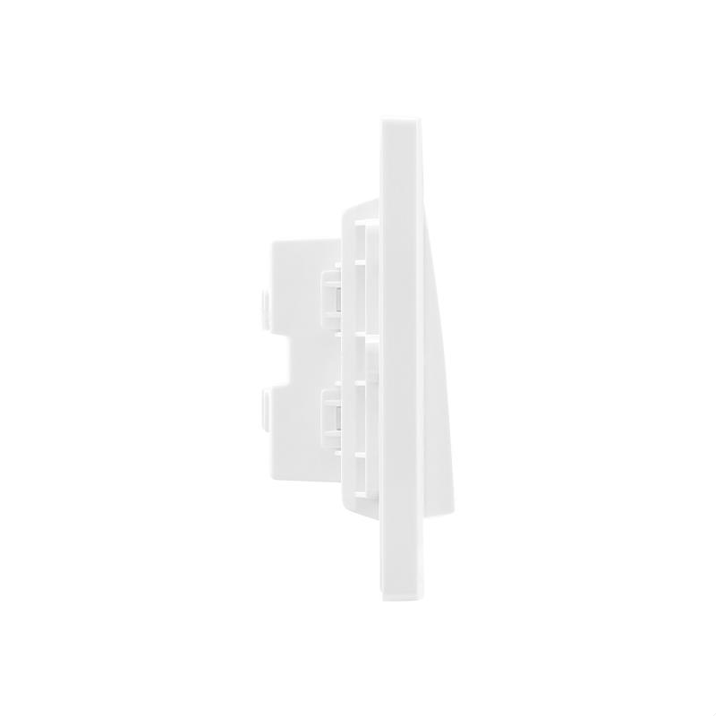公牛 BULL GN-G32K212 二位双控带荧光开关 86型白色暗装 二开双控(包装数量 1个)