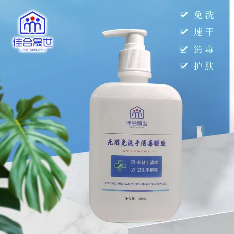 佳合晟世 无醇免洗手消凝胶 500ml/瓶高清大图