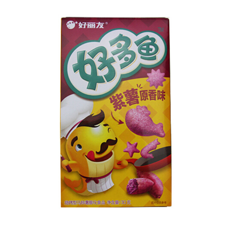 好丽友好多鱼紫薯原香味30g