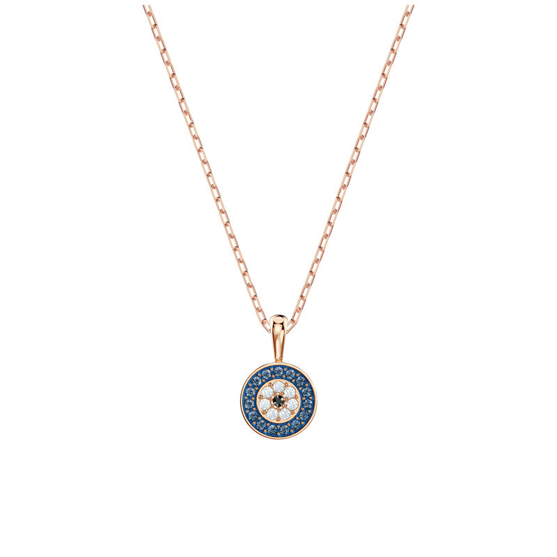 SWAROVSKI 施华洛世奇人造水晶LUCKILY链坠彩色设计镀玫瑰金色调轻奢饰品 5468919高清大图