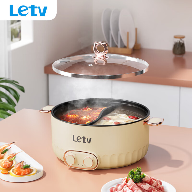Letv乐视 双边鸳鸯 电火锅5L F736高清大图