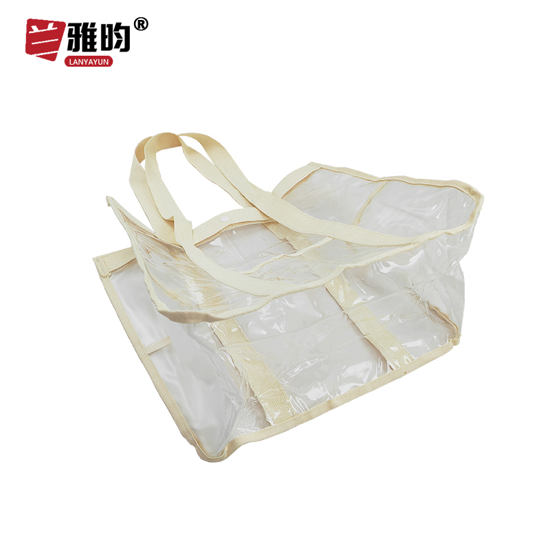 兰雅昀 纽扣透明防水洗漱包 45x22x29cm 个高清大图