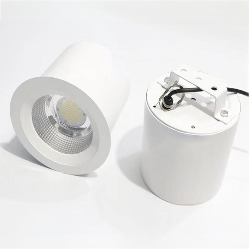 洛安斯 LED明装筒灯 80W 套高清大图