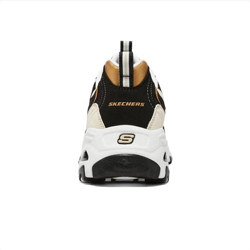 斯凯奇女款休闲熊猫鞋896204/BKGD-10双高清大图