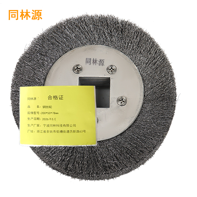 同林源钢丝轮200*50*78mm 只
