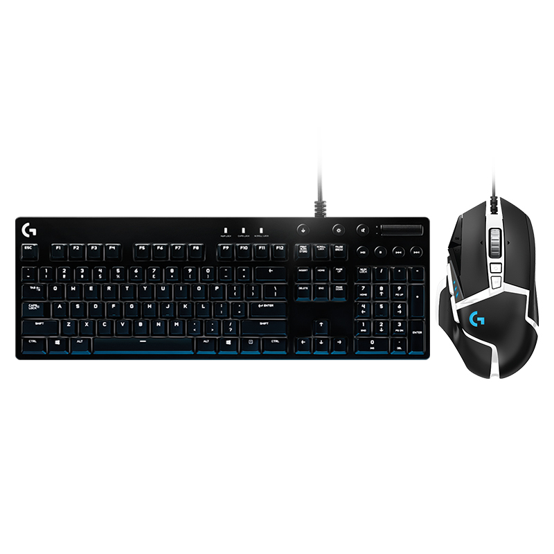 罗技(Logitech) G502 SE HERO熊猫款珍藏版鼠标+G610红轴机械键盘电竞组合键鼠套装游戏专用吃鸡宏