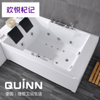 独立酒店家用双人情侣加厚亚克力浴池网红欧式按摩浴缸1.78米