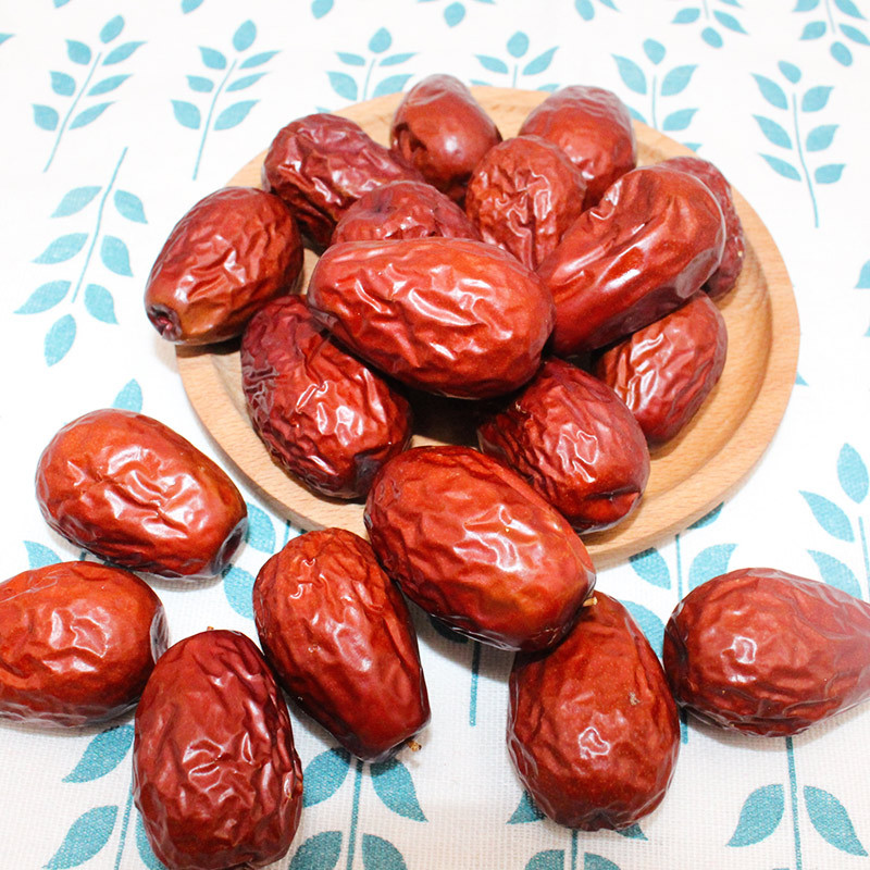 嗑客 新疆和田骏枣 特级特产小零食煲汤大枣580g/桶