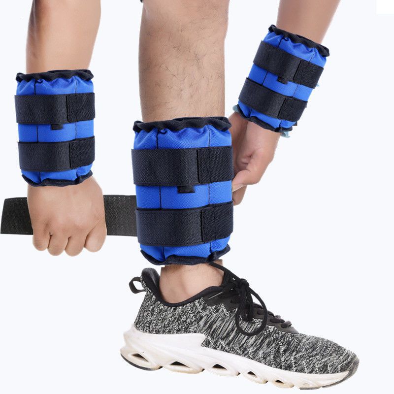 负重绑腿沙袋跑步运动铁砂超薄可调隐形沙包绑腿康复男女绑手脚