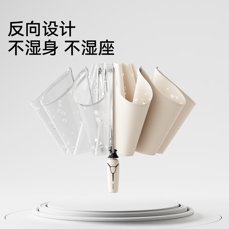 左都(ZUODU) ZD143-10K-HEI 三折十骨全自动雨伞高清大图